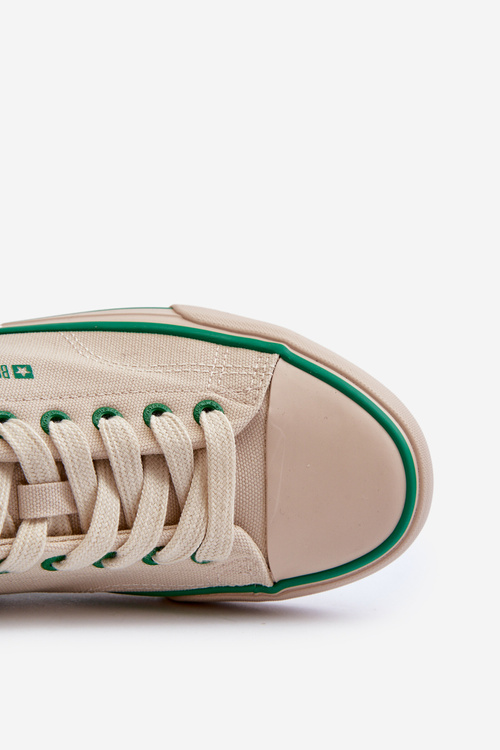 Mužské nízké tenisky Big Star NN174006 Bežové