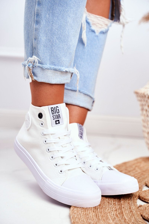 Dámske vysoké tenisky Veľká hviezda ff274a171 biela