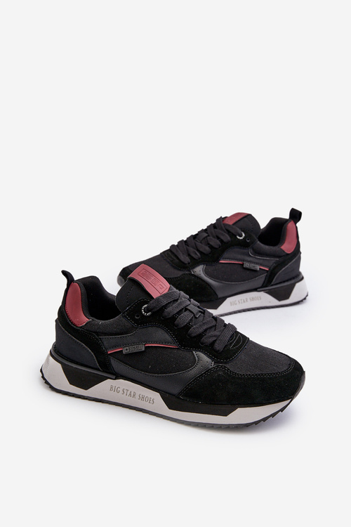 Pánske tenisky s pamäťovou penou Memory Foam System Big Star NN174350 Čierne