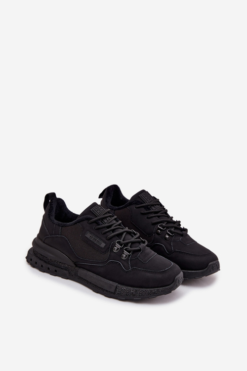 Pánská sportovní obuv s izolací SS174411 HI-POLY SYSTEM Černá