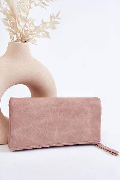 Dámská velká peněženka s magnetem Růžový Connes