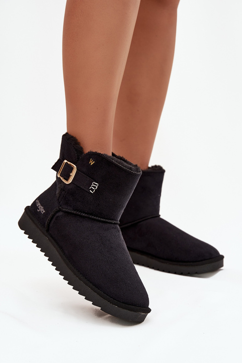 Dámske Snehule S Prackou Wrangler 20253091.25Y Čierne