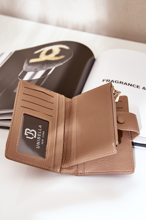 Dámská Peněženka Z Eko Kůže Tmavě Béžová Isamille