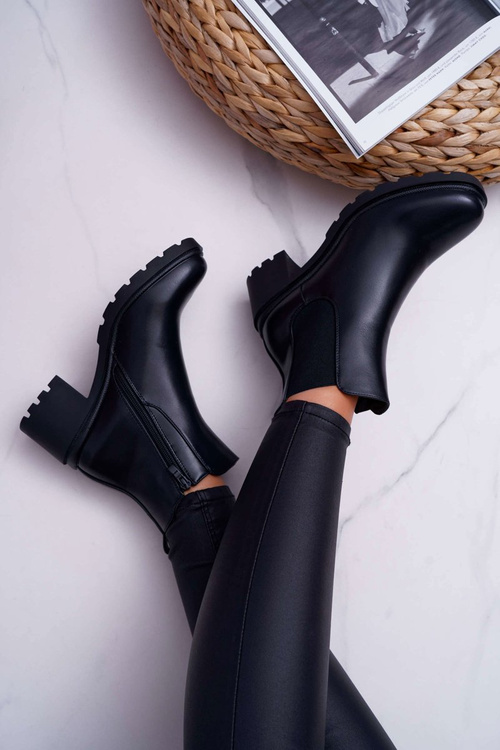 Dámské Kotníkové Boty Černé Disquared