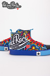Tenisky Pol'and'Rock Festival X Big Star SS174500 Modré