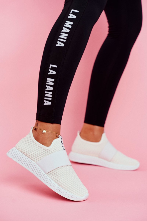 Dámská Sportovní Obuv Slip-on Bílé La Fiesta