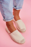 Dámské Espadrilky Big Star Béžové FF274A500