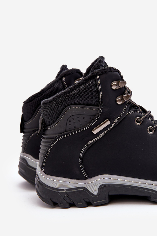 Trapy Trekking Pánske turistické topánky Čierna raisah 19455