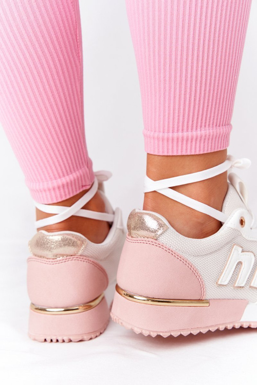 Dámská Sportovní Obuv Sneakers Bílé-Růžové Maddie