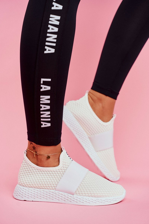 Dámská Sportovní Obuv Slip-on Bílé La Fiesta