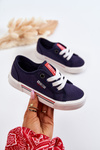 Detské nízke tenisky Veľká hviezda JJ374173 Navy Blue