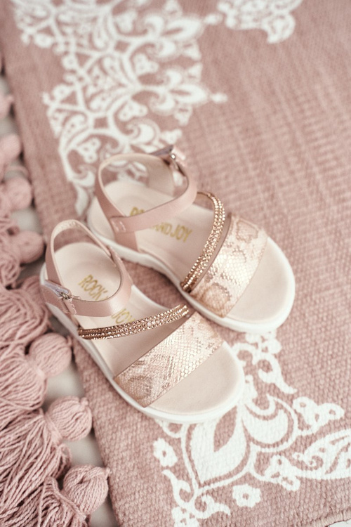 Detské suchý sandál pre dievčatá ružové lilo