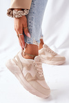 Dámská Sportovní Obuv Sneakersy Bezové Bethell