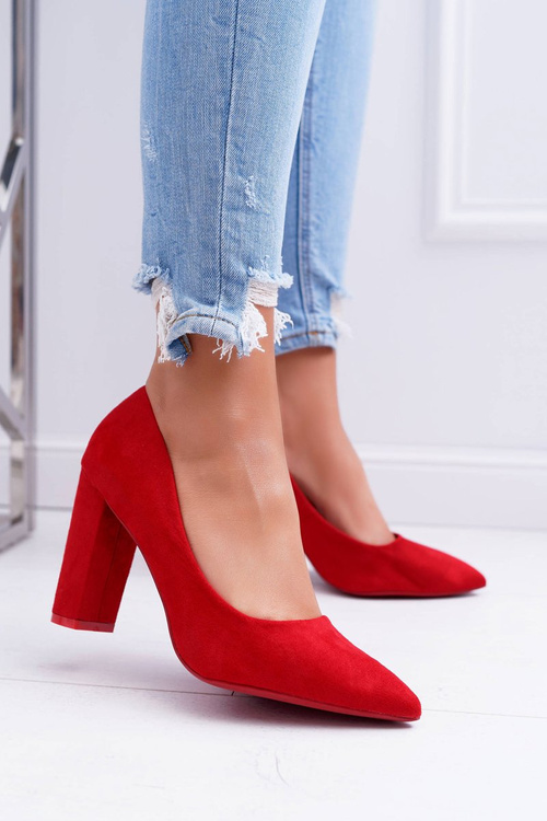 Dámske čerpadlá na semišovom stĺpi