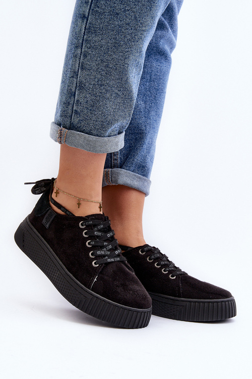 Dámské tenisky Big Star NN276005 Memory Foam System Černé