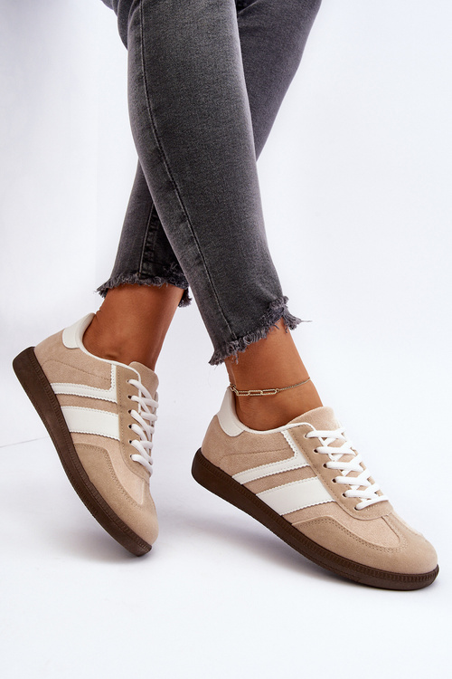 Dámské nízké tenisky Sportovní boty Beige Eudiopis