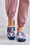 Papci flip -flops befado medveď so srdcom 155D210 NAVY BLUE
