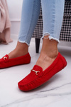 Red Moccasins Red Moccasins Red Suede Sonnero