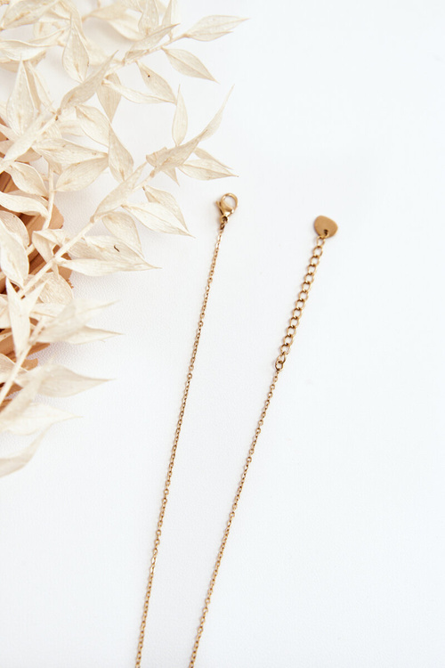 Dámska chúlostivá retiazka so zlatým motívom tváre