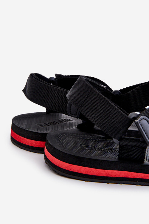 Pánske suchý suchý sandál Big Star DD174717 Čierna