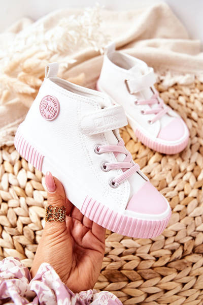 Dětské Tenisky Suchý Zip BIG STAR II374014 Bílé