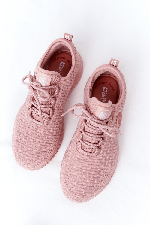 Dámska pamäťová pena veľká hviezda HH274299 MAMETRE Športové topánky ružové ružové ružové ružové ružové ružové