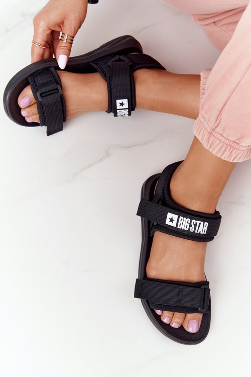 Dámske športové sandále Big Star HH274A024 čierna