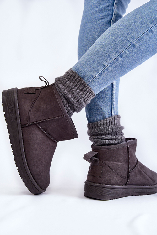 Dámské teplé sněhule Big Star KK274291 šedé