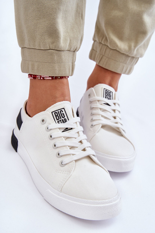 Dámské nízké tenisky Big Star LL274039 Bílá