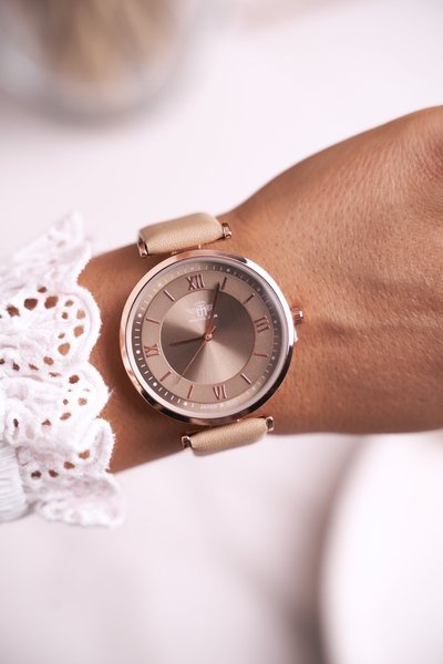 Dámske hodinky Michael John Pink Gold Martha