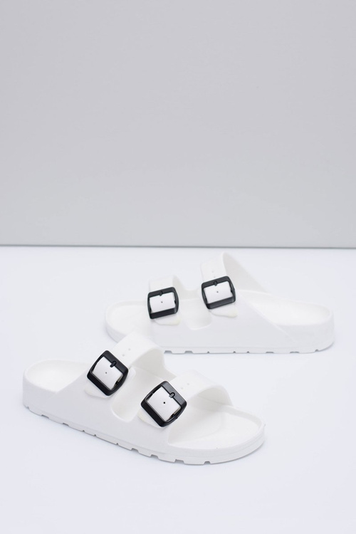 Pánske biele záhradné svetlo flip -flops