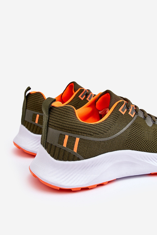 Klasická pánská sportovní obuv Šněrovací Tmavozelený Jasper