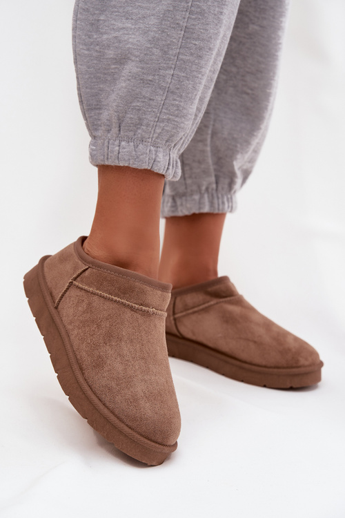 Dámské sněhule s teplou podšívkou tmavě šedé Serenne