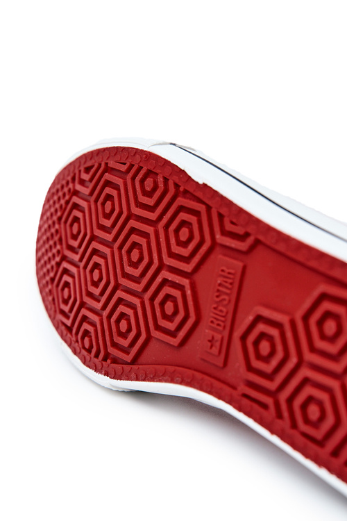 Pánské vysoké Kožené Tenisky BIG STAR JJ174071 Bílý