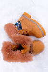 Dětské Chlapecká  Boty Teplé Camel Cobi