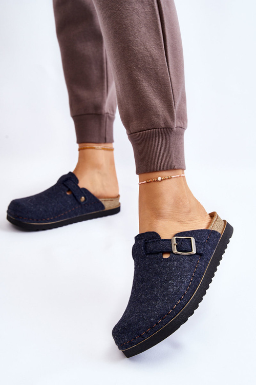Ženské patričné papuče inblu DJ-07-041 Navy Blue