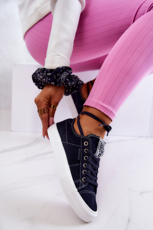 Dámské tenisky BIG STAR JJ274099 Námořnická modrá