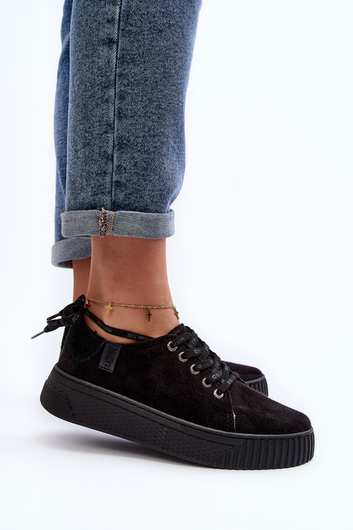 Dámské tenisky Big Star NN276005 Memory Foam System Černé