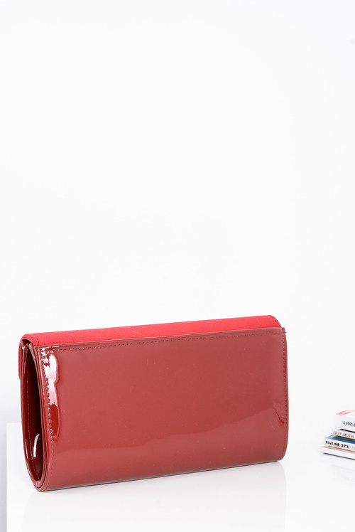 Dámska červená semišová retiazka