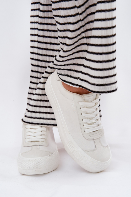 Dámské tenisky na platformě Big Star RR274337 Bílé