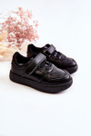 Black Frillo Children's Low Sports Shoes topánky