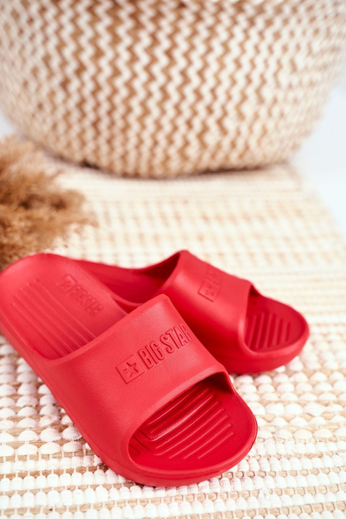 Veľká hviezda Red GG374809 mládežnícky žabky