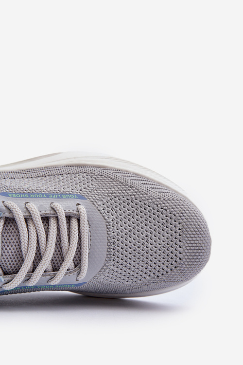 Športová obuv pre mužov HI-POLY SYSTEM Big Star NN174372 Sivá