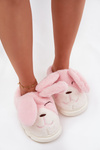 Kožušinové dámske papuče zajace ružové Faylen