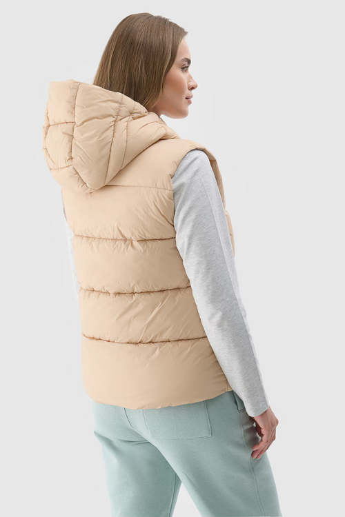 Dámský Přívěsek S Kapucí 4F Béžový 4FWAW24TVJAF141-83S