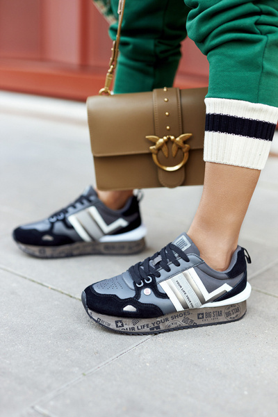 Dámská Sportovní Obuv Big Star II274300 Černé