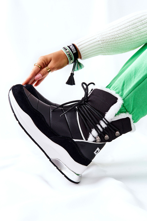 Sněhule Vázané Big Star II274279 Cerne