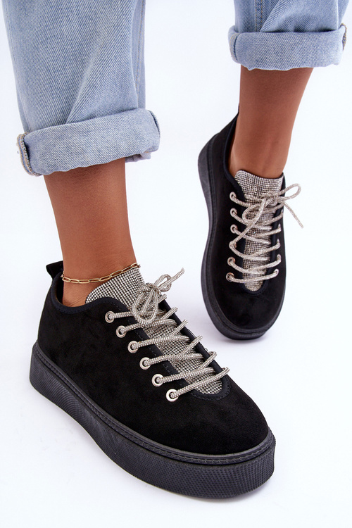 Dámské sportovní boty s džety černé Ecea