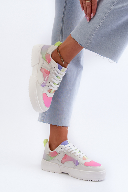 Dámske tenisky Big Star NN274359 so systémom Memory Foam v multikolor dizajne