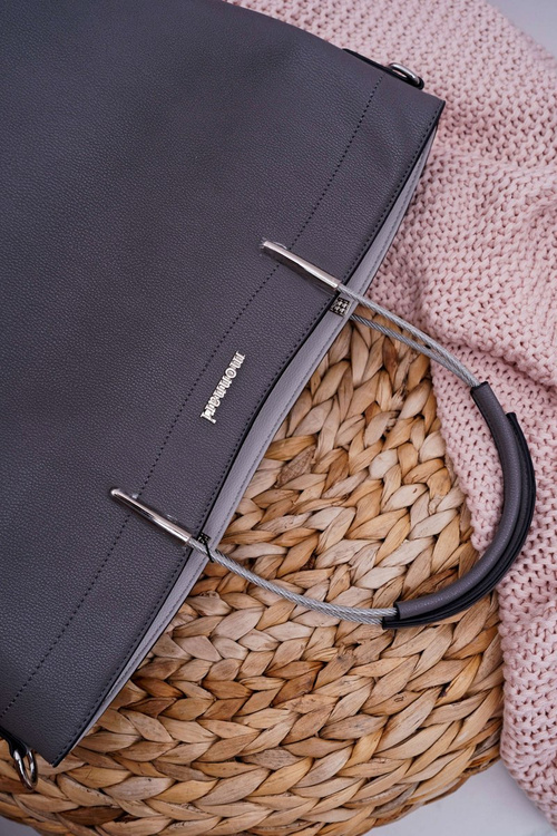 Klasická kabelka Monnari Gray Luggage730-019
